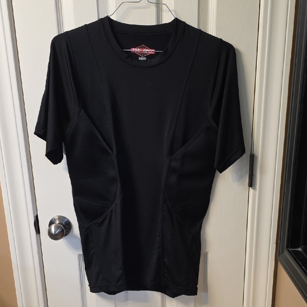 Black Short Sleeve Men's Tee